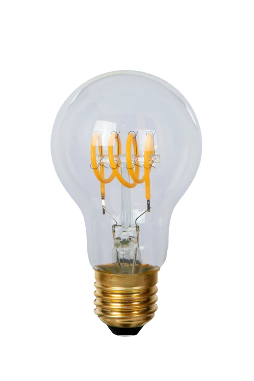 Lucide A60 - Filament bulb - Ø 6 cm - LED Dim. - E27 - 1x4,9W 2700K - Transparant - turned off